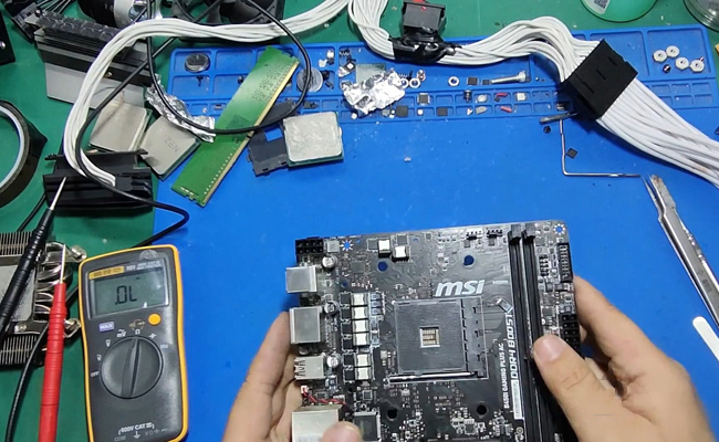 改则华硕电脑主板维修